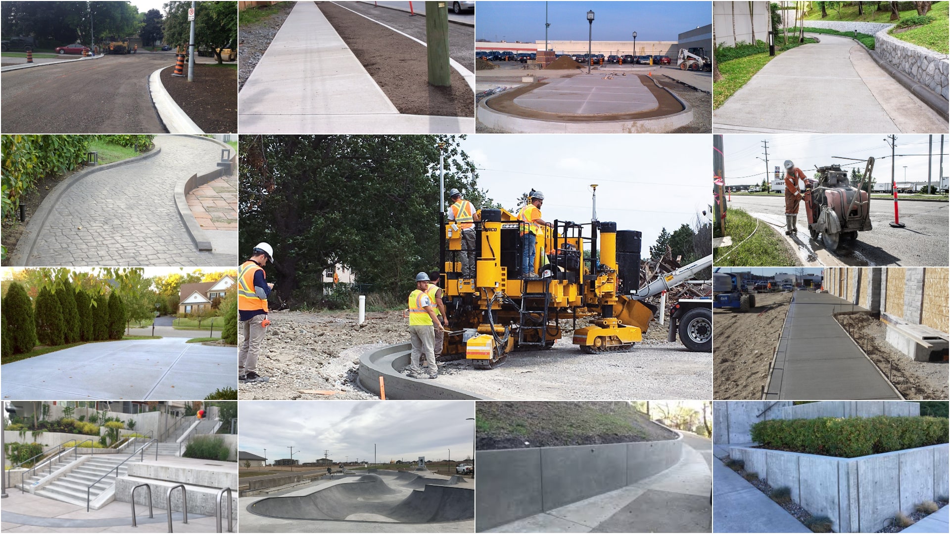 Main Infrastructure – CONCRETE WORK